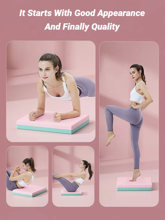 Non-Slip, Foam Balance Pad For Core And Strength Stability