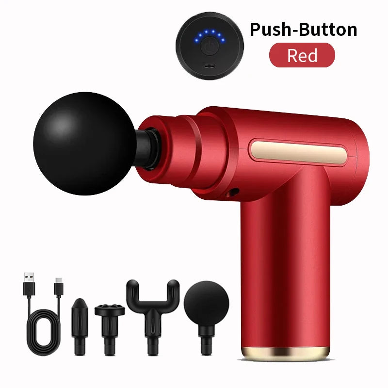 Mini Fascia Gun Wireless Massage Gun Muscle Relaxation Massage Equipment Neck Membrane Rob Cervical Spine Massage Instrument